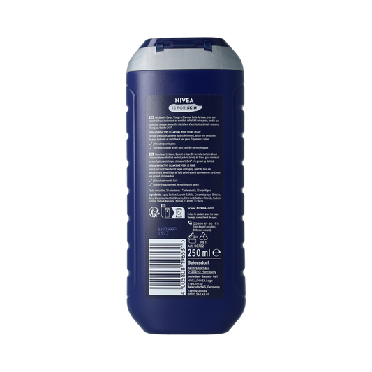 Nivea Men cool kick douchegel 250.00 Milliliter