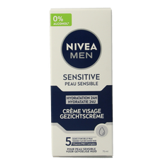 Nivea Men gezichtscreme sensitive 75 Milliliter
