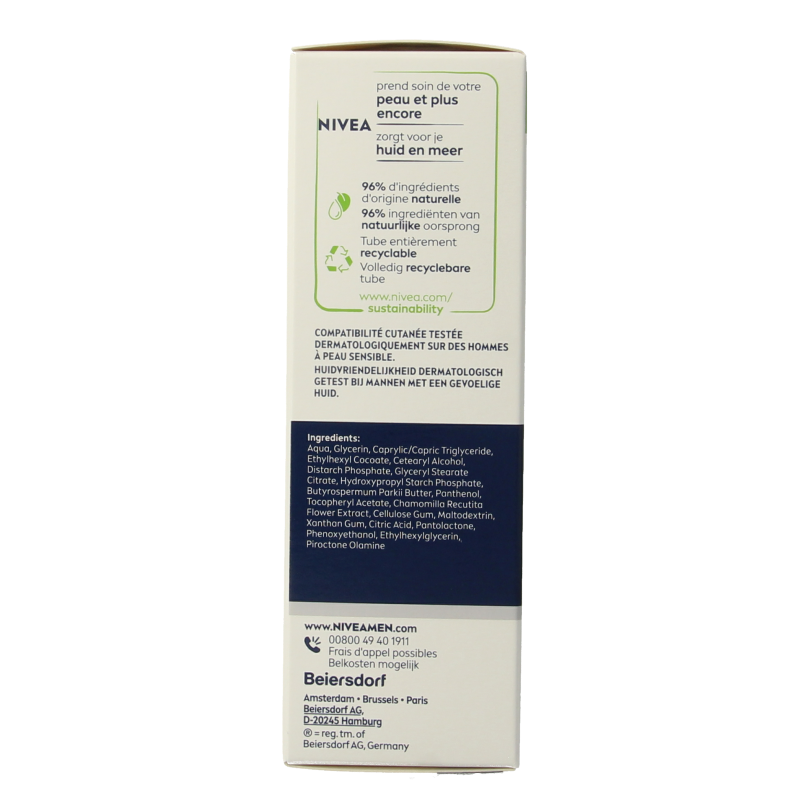 Nivea Men gezichtscreme sensitive 75 Milliliter