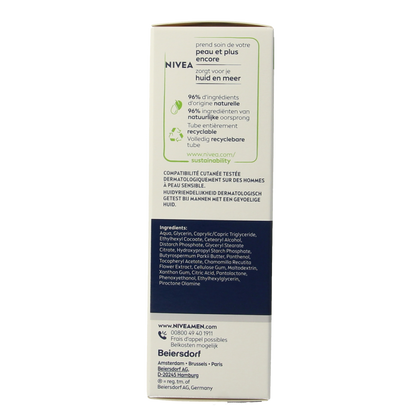 Nivea Men gezichtscreme sensitive 75.00 Milliliter