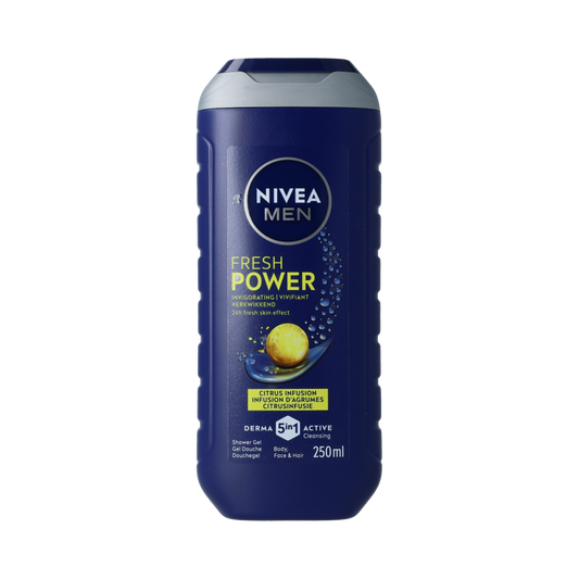 Nivea Men power refresh douchegel 250.00 Milliliter