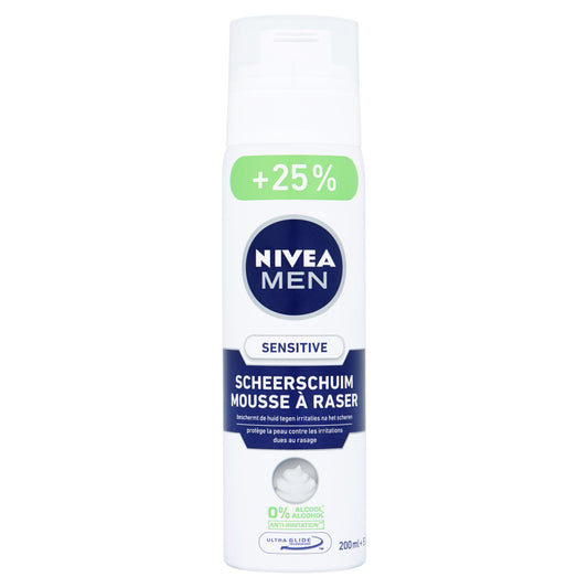 Nivea Men scheerschuim sensitive 250 Milliliter