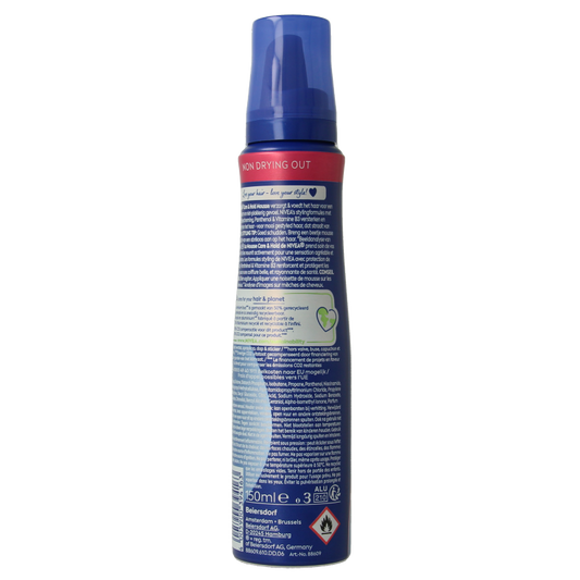 Nivea Care & hold styling mousse extra strong 150 Milliliter