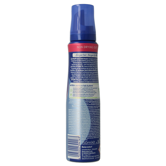 Nivea Care & hold styling mousse extra strong 150.00 Milliliter