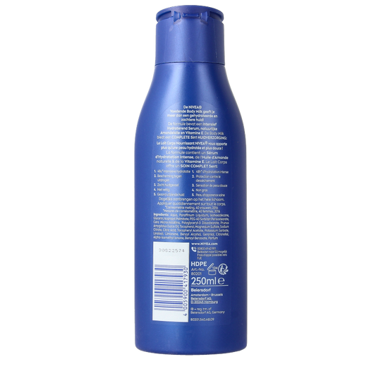 Nivea Body milk verzorgend  250 Milliliter