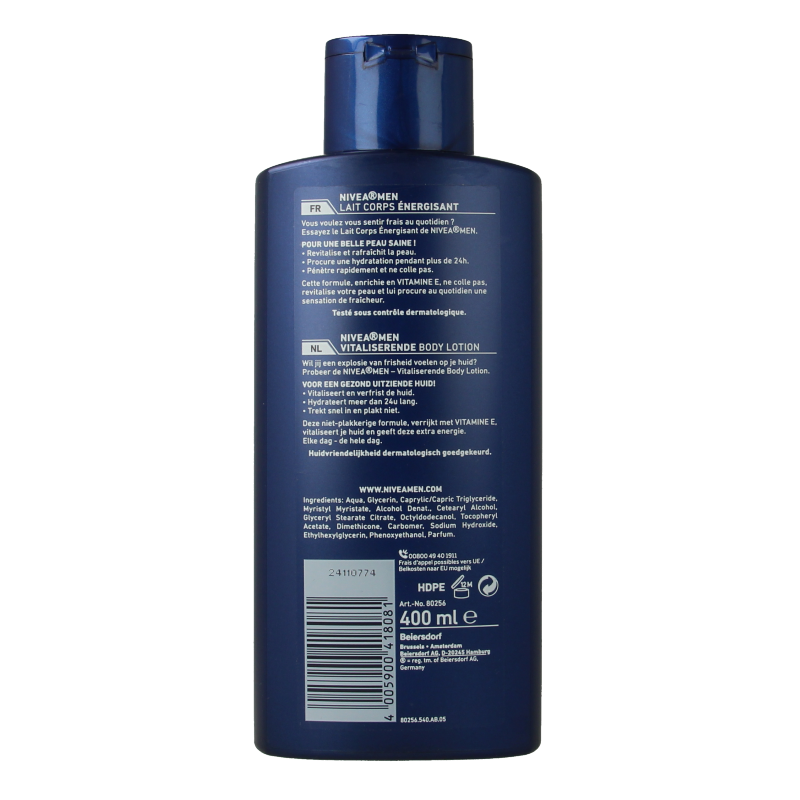 Nivea Men bodylotion revitaliserend / hydraterend 400 Milliliter