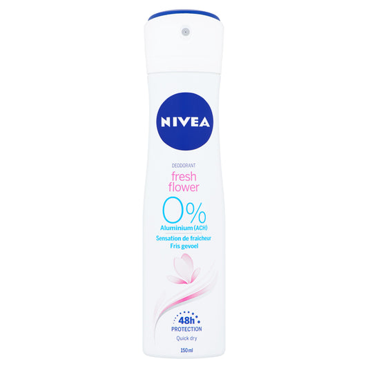 Nivea Deodorant fresh flower spray 150 Milliliter