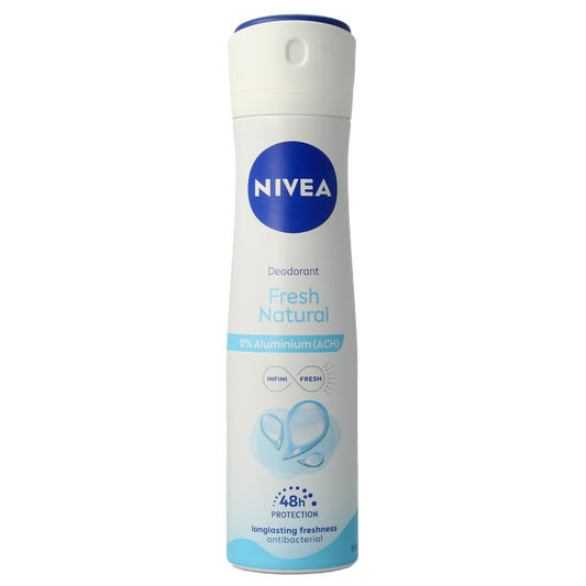 Nivea Deodorant fresh natural spray female 150 Milliliter