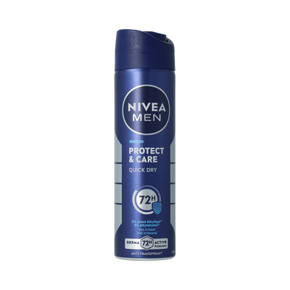 Nivea Men deodorant spray protect & care 150.00 Milliliter