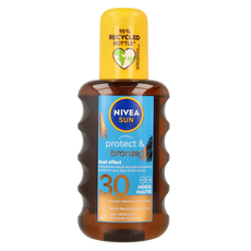 Nivea Sun protect & bronze olie spray SPF30 200.00 Milliliter