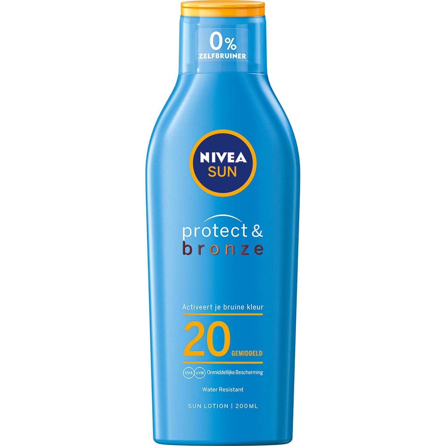Nivea Sun protect & bronze zonnemelk SPF20 200 Milliliter
