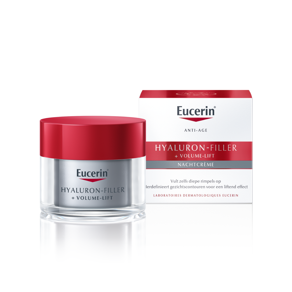 Eucerin Hyaluron-filler + volume-lift nachtcreme 50 Milliliter