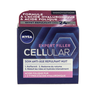 Nivea Cellular expert filler anti-age nachtcreme 50.00 Milliliter