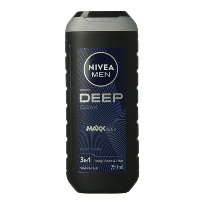 Nivea Men deep douchegel 250.00 Milliliter