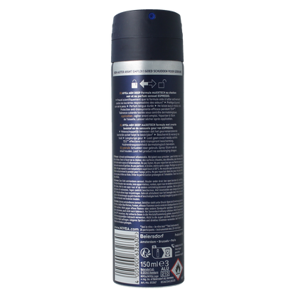 Nivea Men deodorant deep espresso spray 150.00 Milliliter