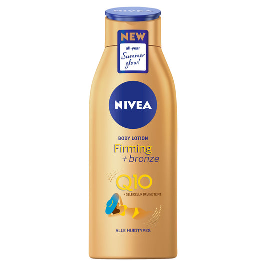Nivea Bodylotion Q10 firming & bronze  200 Milliliter
