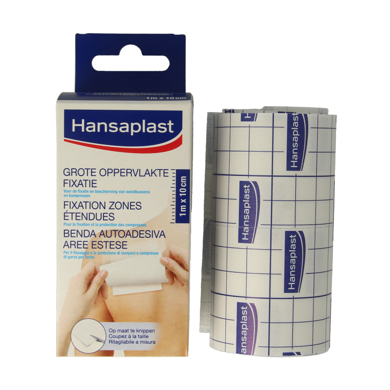 Hansaplast Grote oppervlakte 1m x 10cm 1 Stuks