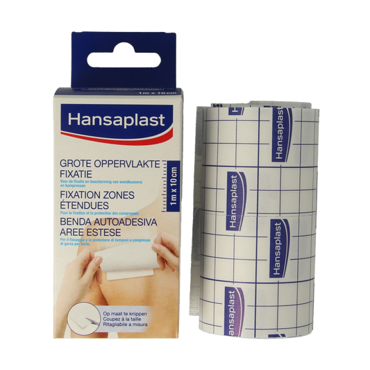 Hansaplast Grote oppervlakte 1m x 10cm 1 Stuks