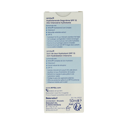 Nivea Essentials hydraterende dagcreme norm/gem SPF15 50.00 Milliliter