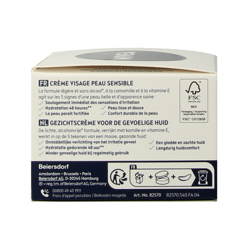 Nivea Men gezichtscreme sensitive 50 Milliliter