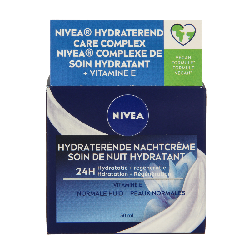 Nivea Essentials nachtcreme normale/gemengde huid 50 Milliliter