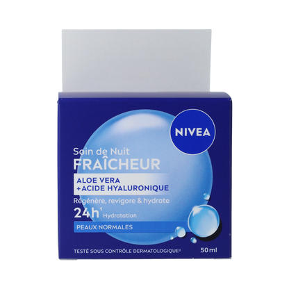 Nivea Essentials nachtcreme normale/gemengde huid 50.00 Milliliter