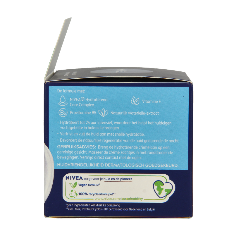 Nivea Essentials nachtcreme normale/gemengde huid 50 Milliliter