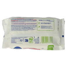 Nivea Verzachtende doekjes droge/gevoelige huid 25.00 Stuks