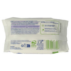 Nivea Sensitive reinigingsdoekjes 25.00 Stuks