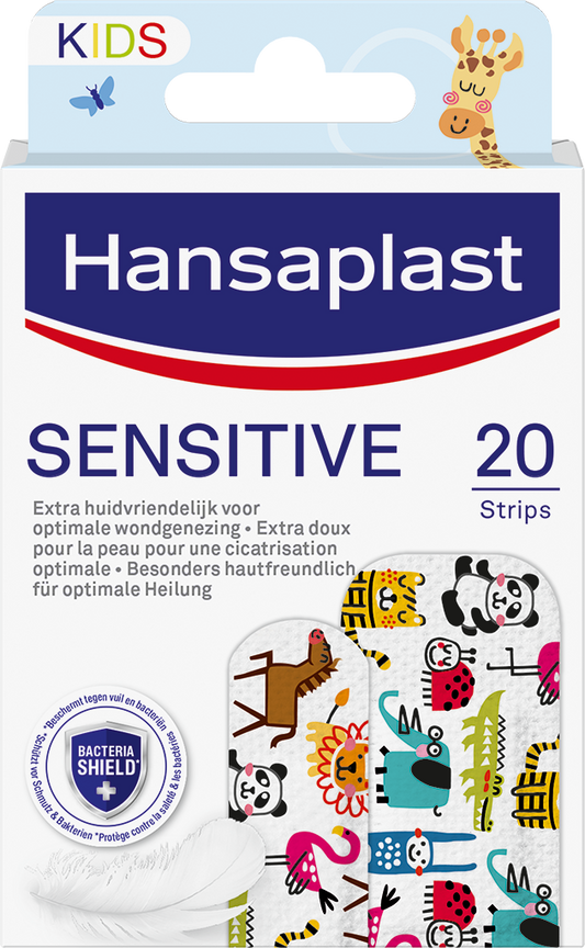 Hansaplast Sensitive kids 20.00 Stuks