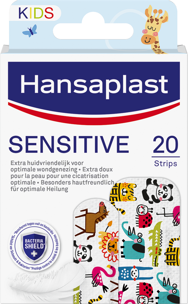 Hansaplast Sensitive kids 20 Stuks