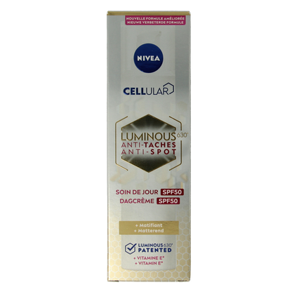 Nivea Cellular luminous anti-pigment fluid cream SPF50  40 Milliliter