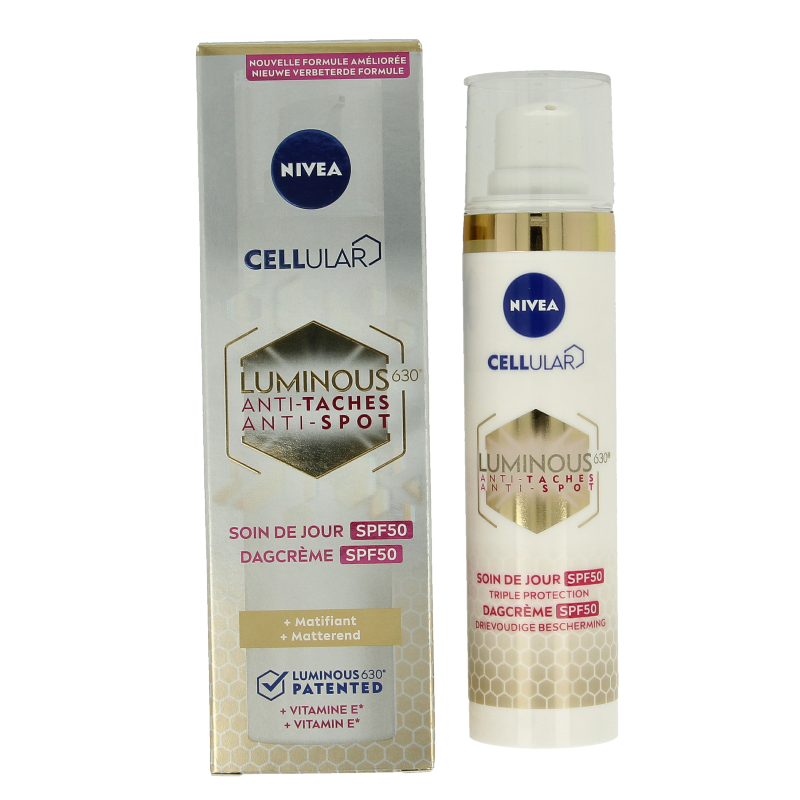 Nivea Cellular luminous anti-pigment fluid cream SPF50  40 Milliliter