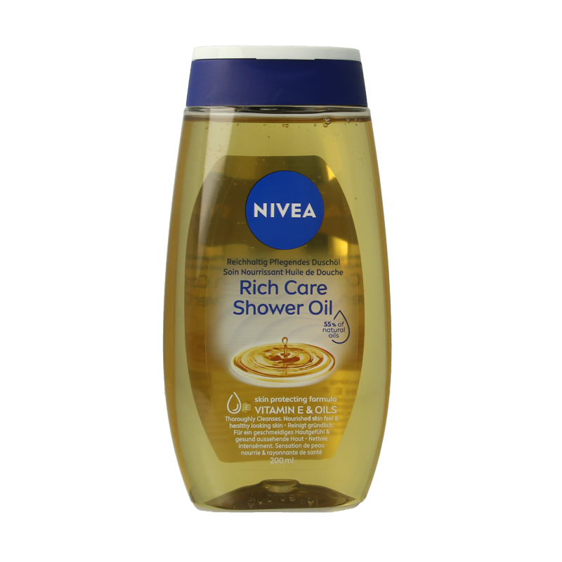 Nivea Natural douche olie verzorgend 200 Milliliter
