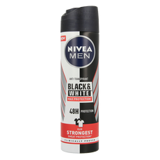 Nivea Men deodorant spray black & white max protection  150 Milliliter
