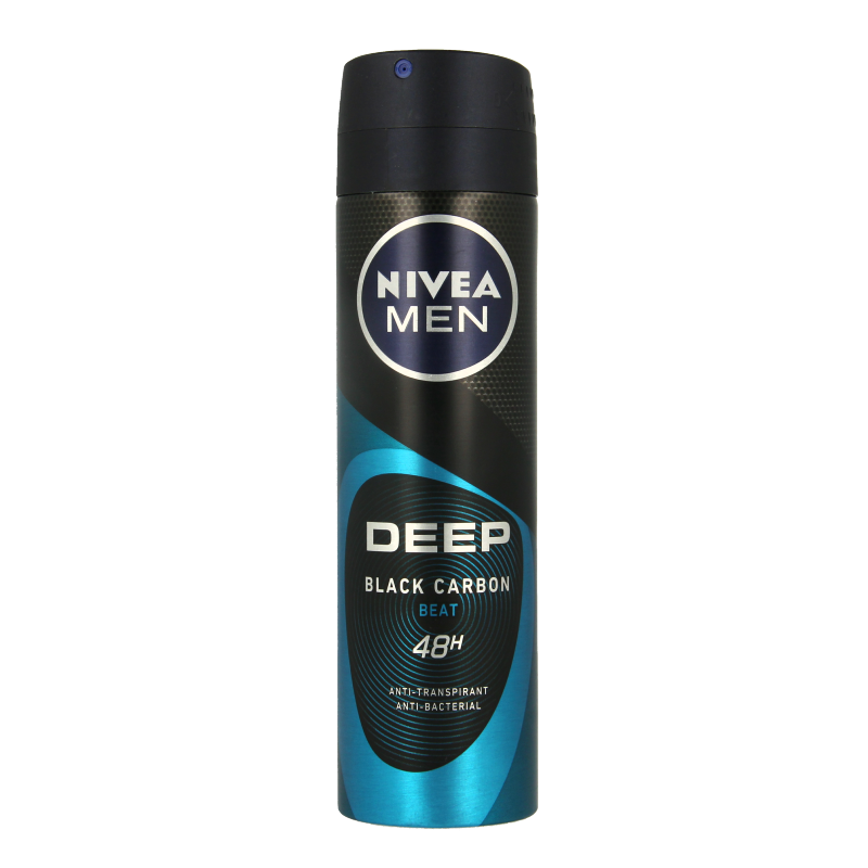 Nivea Men deodorant spray deep beat 150 Milliliter