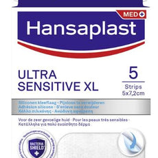 Hansaplast Pleisters ultra sensitive XL 5.00 Stuks