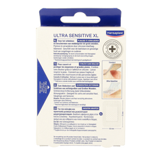 Hansaplast Pleisters ultra sensitive XL 5.00 Stuks