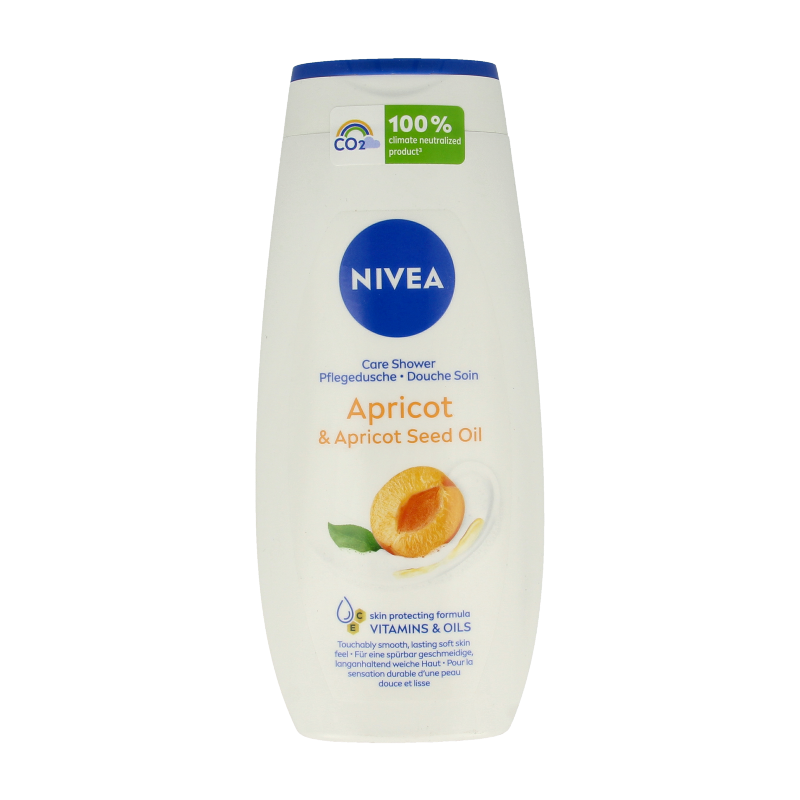 Nivea Care shower apricot & apricot seed oil 250 Milliliter