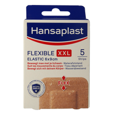 Hansaplast Flexible XXL 6 x 9cm 5 Stuks