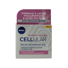 Nivea Cellular expert filler  hyaluronzuur & foliumzuur 50.00 Milliliter