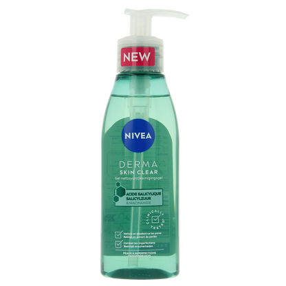 Nivea Derma skin clear wash gel 150.00 Milliliter