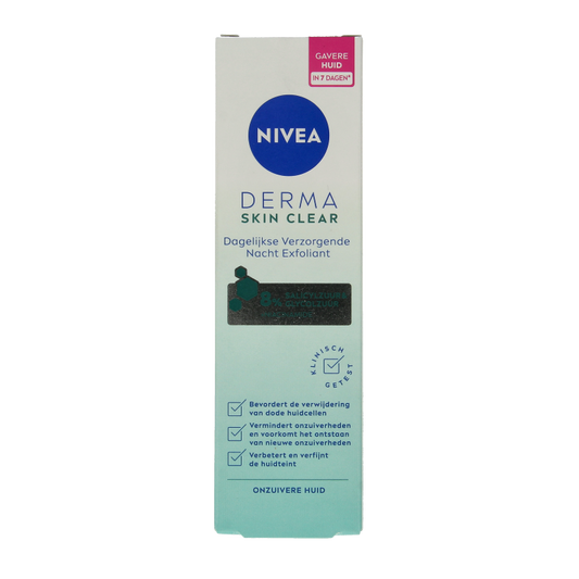 Nivea Derma skin clear night 40 Milliliter