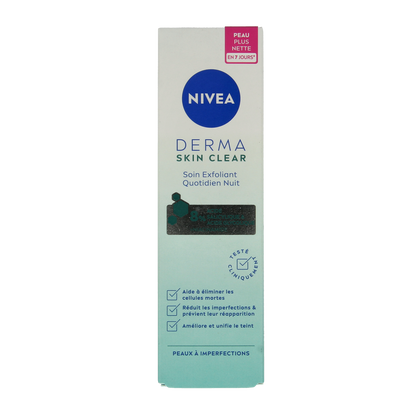Nivea Derma skin clear night 40.00 Milliliter