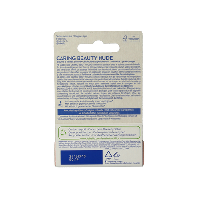 Labello Caring beauty nude 4.80 Gram
