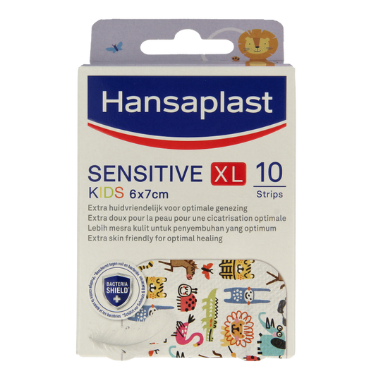 Hansaplast Sensitive kids XL 10 Stuks