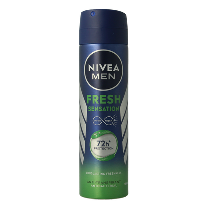 Nivea Men deodorant spray fresh sensation 150.00 Milliliter