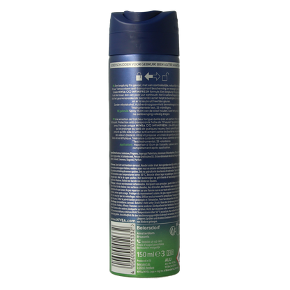 Nivea Men deodorant spray fresh sensation 150.00 Milliliter
