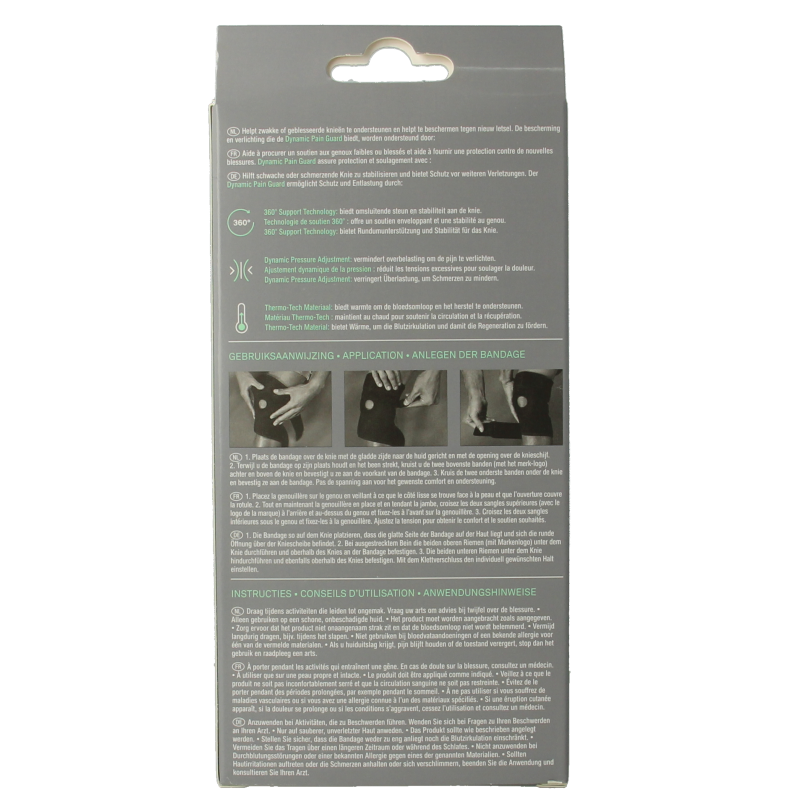 Hansaplast Sport kniebandage verstelbaar 1 Stuks