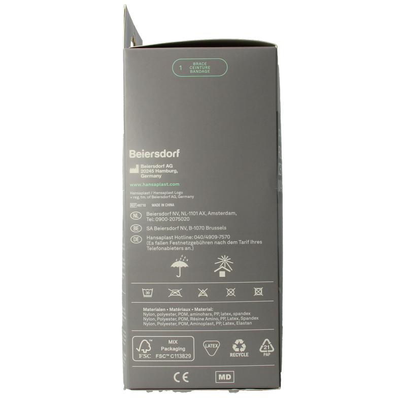 Hansaplast Rugbrace 1 Stuks